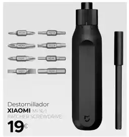 Tien 21 XIAOMI Destornillador mi 16-1 ratcher screwdrive oferta