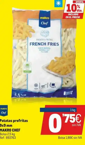 Makro Patatas fritas makro oferta