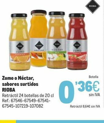 Makro Néctar rioba oferta