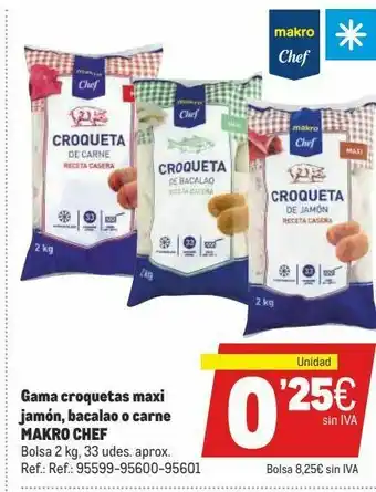 Makro Croquetas makro oferta