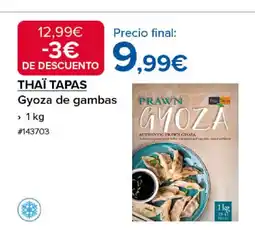 Costco THAÏ TAPAS Gyoza de gambas oferta