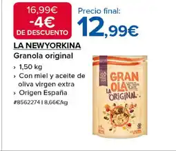 Costco LA NEWYORKINA Granola original oferta