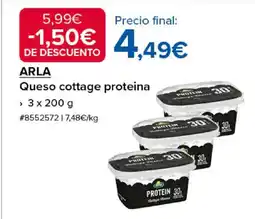 Costco ARLA Queso cottage proteina oferta