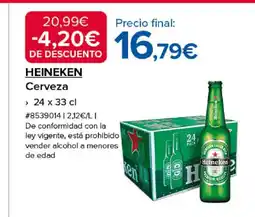 Costco HEINEKEN Cerveza oferta