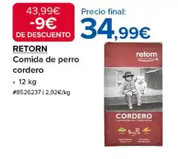 Costco RETORN Comida de perro cordero oferta