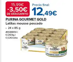 Costco PURINA GOURMET GOLD Latitas mousse pescado oferta