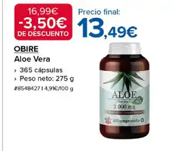 Costco OBIRE Aloe Vera oferta