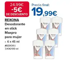Costco REXONA Desodorante en stick Maxpro para mujer oferta