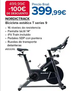 Costco NORDICTRACK Bicicleta estática T series 9 oferta