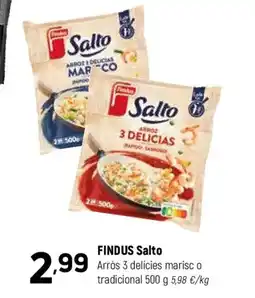 Coviran FINDUS Salto Arròs 3 delícies marisc o tradicional oferta