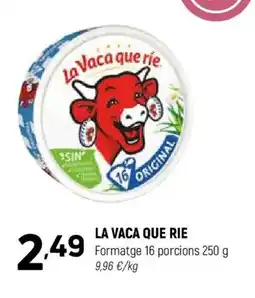 Coviran LA VACA QUE RIE Formatge 16 porcions oferta