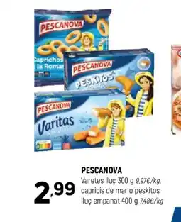 Coviran PESCANOVA Varetes lluç oferta
