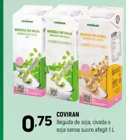 Coviran COVIRAN Beguda de soja, civada o soja sense sucre afegit oferta