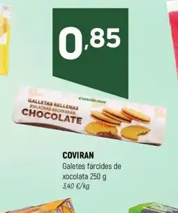 Coviran COVIRAN Galetes farcides de xocolata oferta
