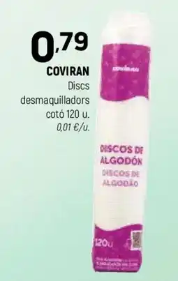 Coviran COVIRAN Discs desmaquilladors cotó oferta