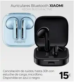 Tien 21 XIAOMI Auriculares bluetooth redmi buds 6 active oferta