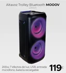 Tien 21 MOOOV Altavoz Trolley Bluetooth 477371 oferta
