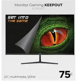 Tien 21 KEEPOUT Monitor Gaming XGM24V11 oferta