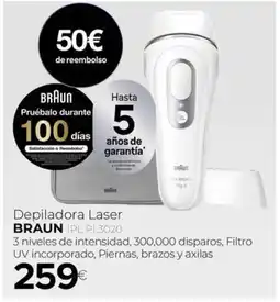 Tien 21 BRAUN Depiladora Laser IPL PL3020 oferta
