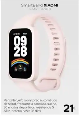 Tien 21 XIAOMI Smartband smart band 9 oferta