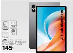 Tien 21 ZTE Tablet TAB BLADE X1101 oferta