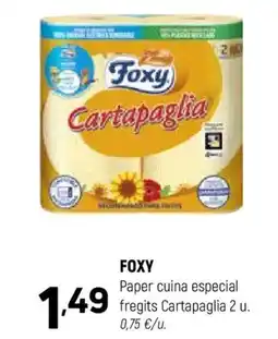 Coviran FOXY Paper cuina especial fregits Cartapaglia 2 u. oferta
