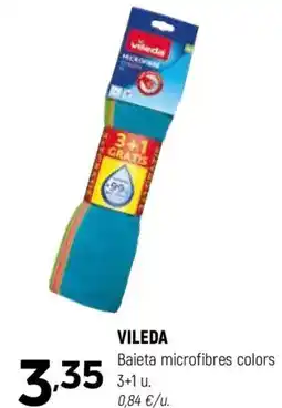 Coviran VILEDA Baieta microfibres colors 3+1 u oferta