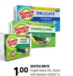 Coviran SCOTCH BRITE Fregall classic XXL, classic amb esponja o delicat 1 u. oferta