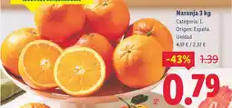 Lidl Naranja oferta
