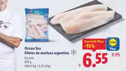 Lidl Ocean Sea Filetes de merluza argentina oferta