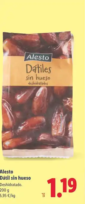 ALESTO Dátil sin hueso