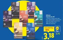 Lidl BELLAROM Cápsulas de café oferta
