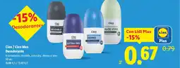 Lidl CIEN/CIEN MEN Desodorante oferta