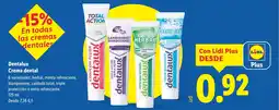 Lidl DENTALUX Crema dental oferta