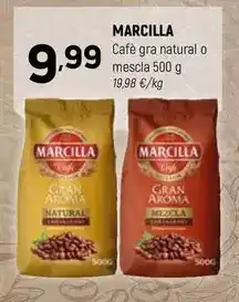 Coviran Marcilla - cafe gra natural o mescla oferta