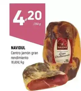 Coviran Navidul - centro jamon gran rendimiento oferta