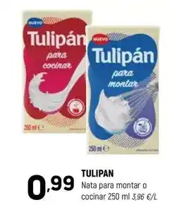 Coviran Tulipán - nata para montar o cocinar oferta