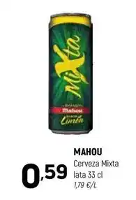 Coviran Mahou - cerveza mixta oferta