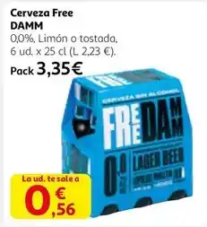 Alcampo Free damm - cerveza oferta