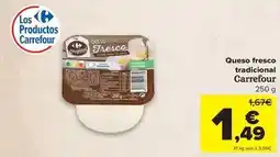 Carrefour Carrefour - queso fresco tradicional oferta