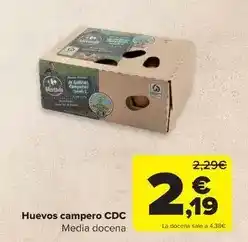 Carrefour Huevos campero cdc oferta