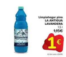 Carrefour Antigua usanza - limpiahogar pino oferta