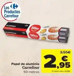 Carrefour - papel de aluminio
