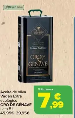 Carrefour Oro de génave - aceite de oliva virgen extra ecologico oferta