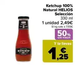 Carrefour Helios - ketchup 100% natural seleccion oferta