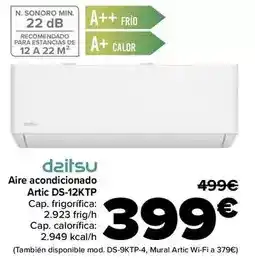 Carrefour Daitsu - aire acondicionado artic ds-12ktp oferta