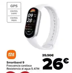 Carrefour Xiaomi - smartband 9 oferta
