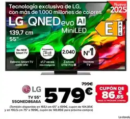 Carrefour Lg - tv 55 55qned86a6a oferta