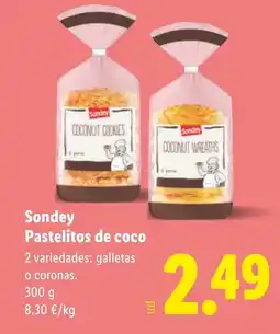 Lidl SODNEY Pastelitos de coco oferta