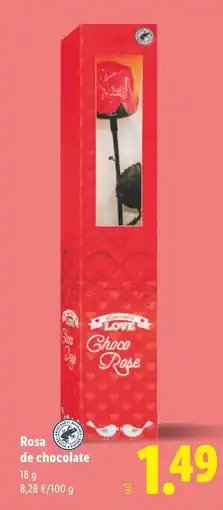 Lidl Rosa de chocolate oferta